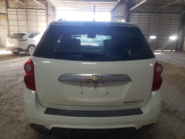 2GNALPEK8D6414632 - 2013 CHEVROLET EQUINOX LT WHITE photo 6