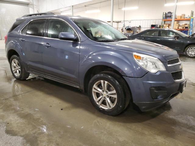 2GNFLEEKXD6271368 - 2013 CHEVROLET EQUINOX LT BLUE photo 4