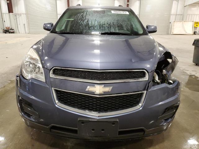 2GNFLEEKXD6271368 - 2013 CHEVROLET EQUINOX LT BLUE photo 5