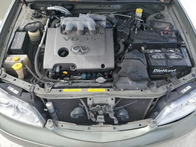 JNKDA31A12T028297 - 2002 INFINITI I35 GREEN photo 11