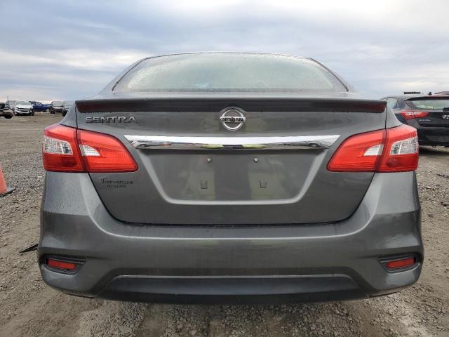 3N1AB7AP7HY301758 - 2017 NISSAN SENTRA S SILVER photo 6