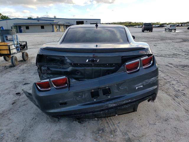 2G1FK1EJ9A9123601 - 2010 CHEVROLET CAMARO SS GRAY photo 6