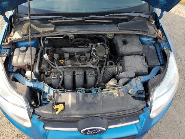 1FAHP3K23CL123931 - 2012 FORD FOCUS SE BLUE photo 11