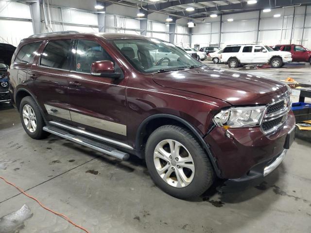 1C4RDJDG8CC318010 - 2012 DODGE DURANGO CREW MAROON photo 4