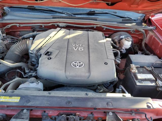 5TFTU4GN5EX052636 - 2014 TOYOTA TACOMA PRERUNNER ACCESS CAB RED photo 11