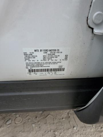 1FM5K8AB1MGA65558 - 2021 FORD EXPLORER POLICE INTERCEPTOR თეთრი ფოტო 12