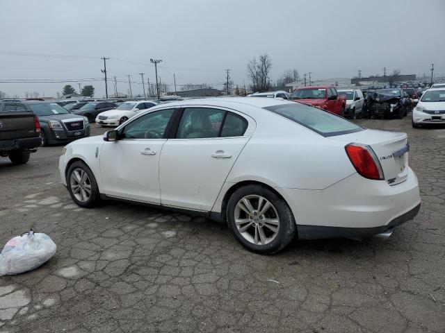 1LNHL9DRXAG611813 - 2010 LINCOLN MKS WHITE photo 2