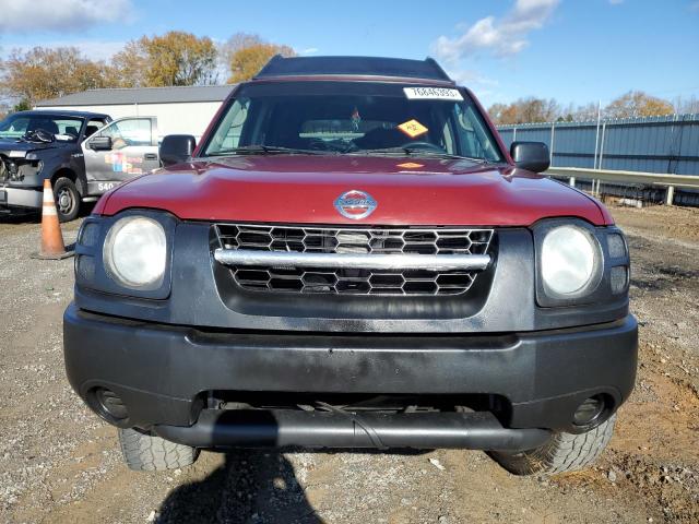 5N1ED28T04C676792 - 2004 NISSAN XTERRA XE MAROON photo 5