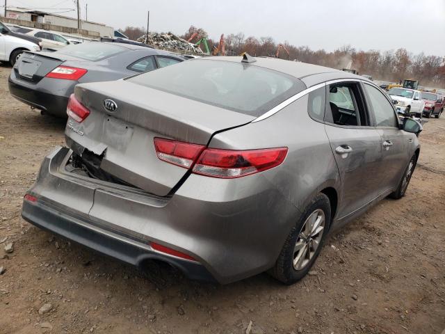 5XXGT4L37GG091490 - 2016 KIA OPTIMA LX GRAY photo 3