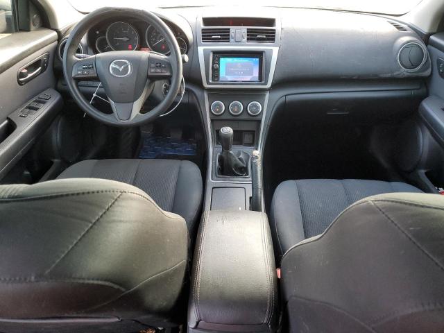 1YVHZ8BH9B5M16381 - 2011 MAZDA 6 I GRAY photo 8