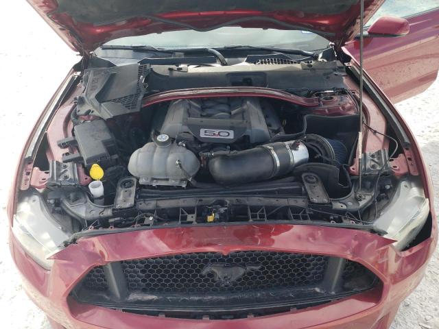 1FA6P8CF9F5417896 - 2015 FORD MUSTANG GT MAROON photo 11