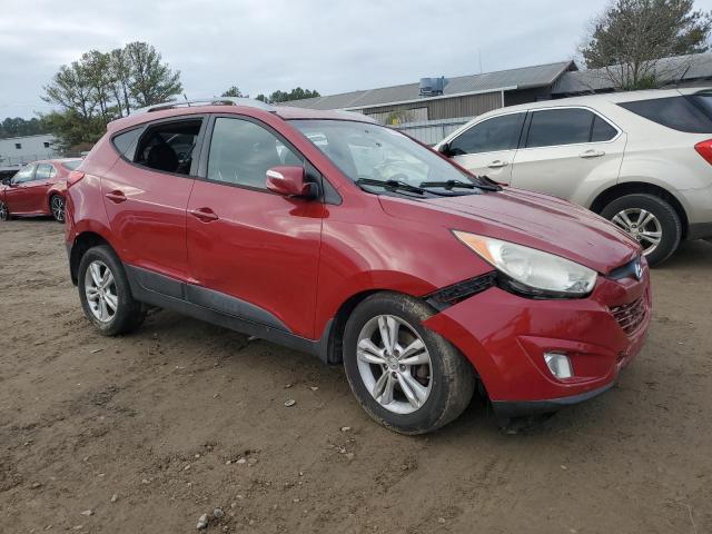 KM8JU3AC8DU588291 - 2013 HYUNDAI TUCSON GLS RED photo 4