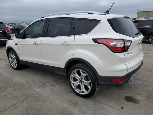 1FMCU0J91JUB11709 - 2018 FORD ESCAPE TITANIUM WHITE photo 2