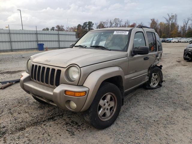 1J4GK58K83W724719 - 2003 JEEP LIBERTY LIMITED TAN photo 1