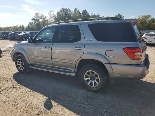 5TDZT38A33S159917 - 2003 TOYOTA SEQUOIA LIMITED SILVER photo 2