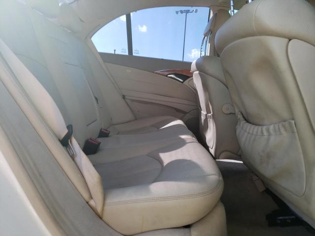 WDBUF56J66A816662 - 2006 MERCEDES-BENZ E 350 WHITE photo 10