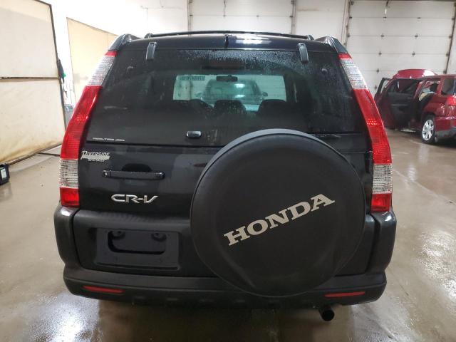 JHLRD78815C016361 - 2005 HONDA CR-V EX BLACK photo 6