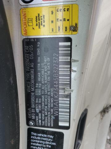 WBAEK73445B327372 - 2005 BMW 645 CI AUTOMATIC Qızıl foto 13