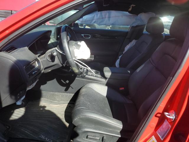 19XFL1H87PE012987 - 2023 HONDA CIVIC SPORT TOURING RED photo 7
