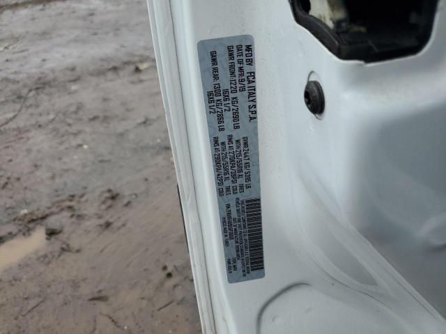 ZFBHRFAB9L6P36001 - 2020 RAM PROMASTER WHITE photo 13