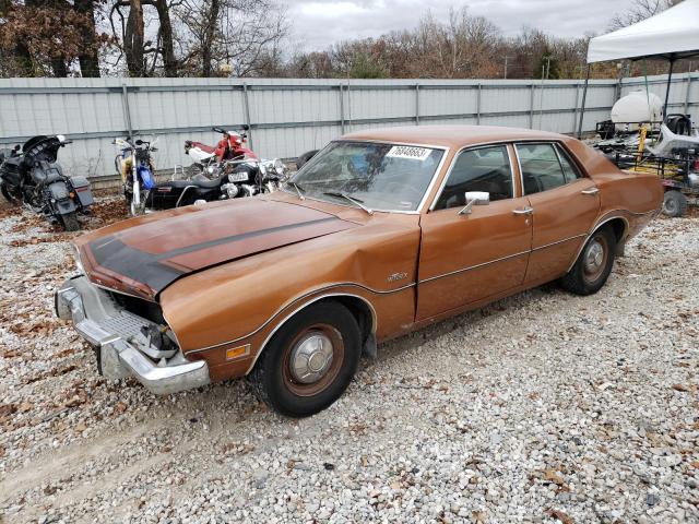 3K92F268213 - 1973 FORD MAVERICK BROWN photo 1