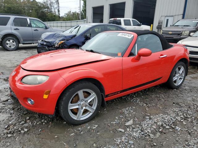 JM1NC25F860103455 - 2006 MAZDA MX-5 MIATA RED photo 1