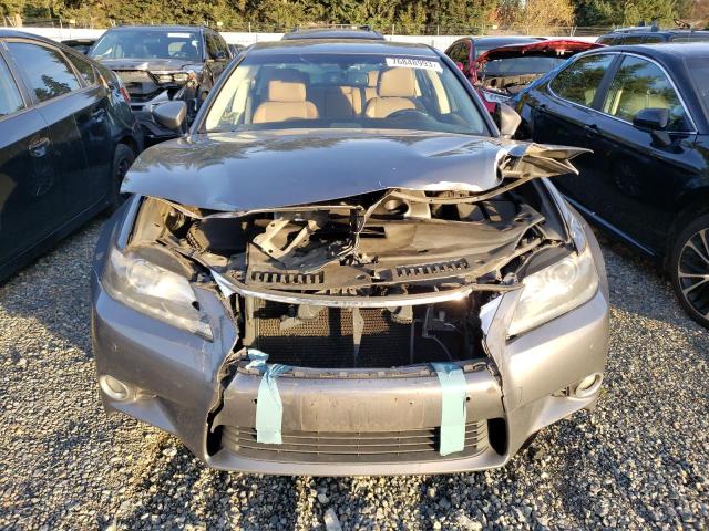 JTHBE1BL5D5001272 - 2013 LEXUS GS 350 GRAY photo 5