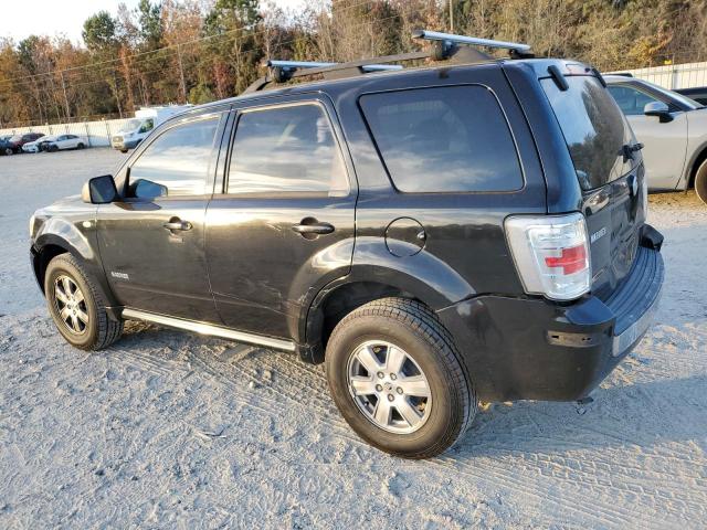 4M2CU81ZX8KJ42279 - 2008 MERCURY MARINER BLACK photo 2