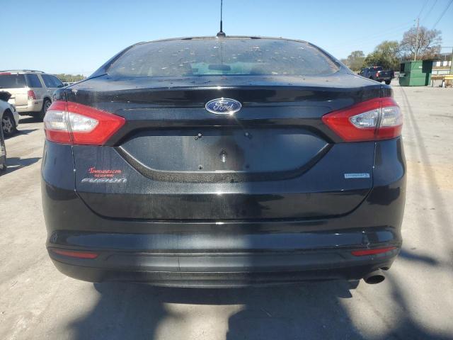 3FA6P0HR7DR240943 - 2013 FORD FUSION SE BLACK photo 6