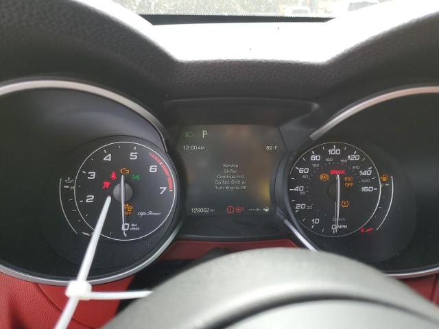 ZASFAKBN8J7B98435 - 2018 ALFA ROMEO STELVIO TI BLACK photo 9