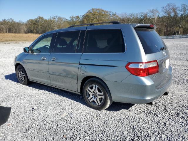 5FNRL38407B027640 - 2007 HONDA ODYSSEY EX SILVER photo 2