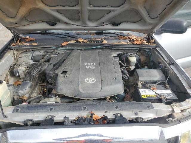 5TEUU42N55Z036019 - 2005 TOYOTA TACOMA ACCESS CAB ვერცხლისფერი ფოტო 11