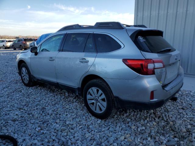 4S4BSACC6F3317475 - 2015 SUBARU OUTBACK 2.5I PREMIUM SILVER photo 2