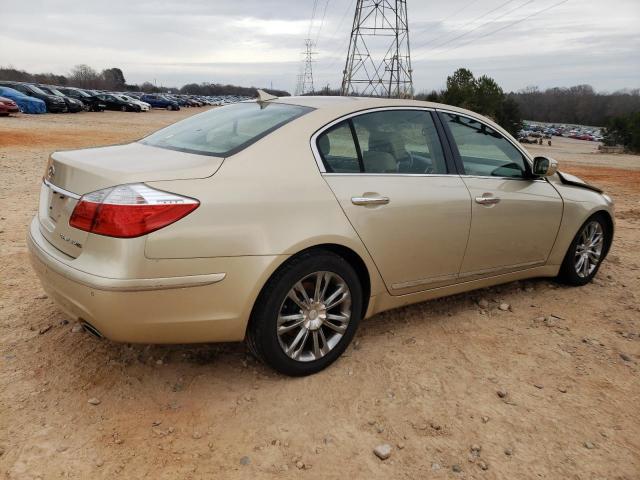 KMHGC4DF3BU119101 - 2011 HYUNDAI GENESIS 4.6L GOLD photo 3