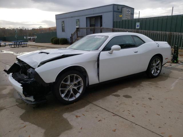 2C3CDZAG2NH237937 - 2022 DODGE CHALLENGER SXT WHITE photo 1