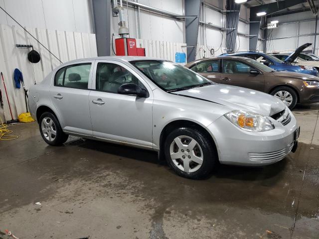 1G1AK55F177117119 - 2007 CHEVROLET COBALT LS GRAY photo 4