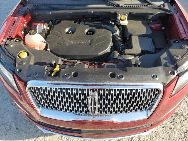 5LMCJ2C98KUL47788 - 2019 LINCOLN MKC SELECT Կարմիր լուսանկար 12