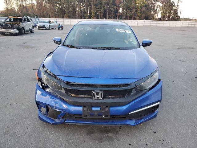 19XFC2F60KE036936 - 2019 HONDA CIVIC LX BLUE photo 5