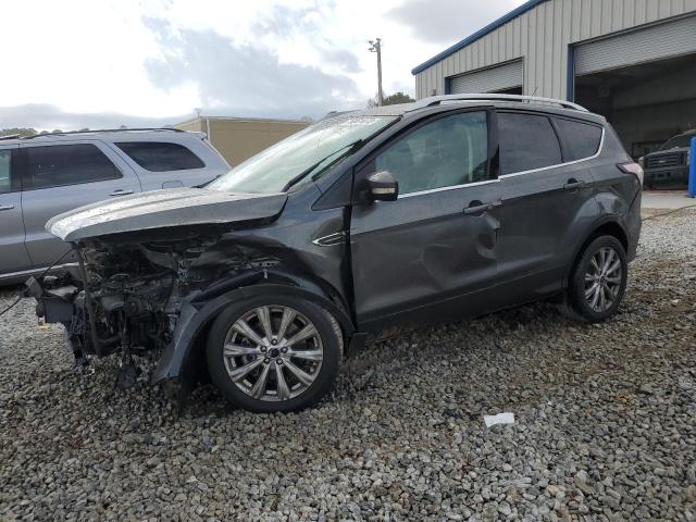 1FMCU0J95HUF09550 - 2017 FORD ESCAPE TITANIUM GRAY photo 1