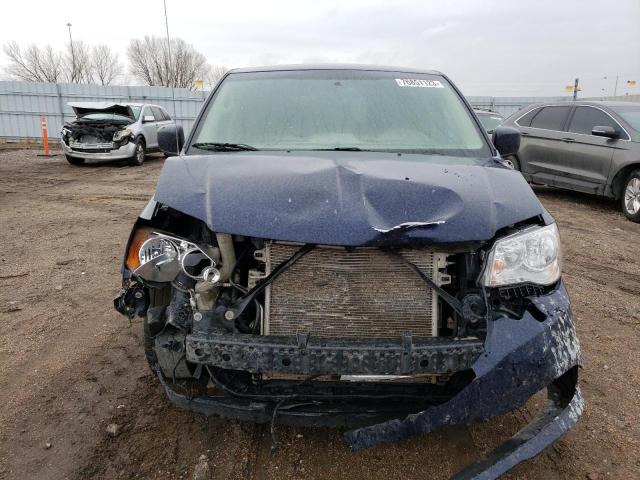 2C4RDGCG2DR521259 - 2013 DODGE GRAND CARA SXT BLUE photo 5