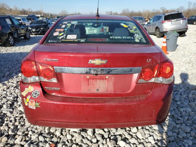 1G1PC5SB4E7453420 - 2014 CHEVROLET CRUZE LT RED photo 6