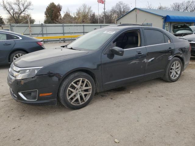 3FAHP0JA5AR323506 - 2010 FORD FUSION SEL BLACK photo 1