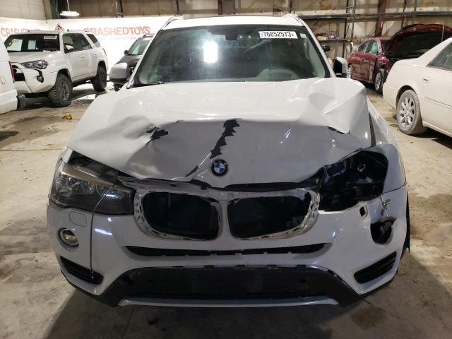 5UXWX9C50G0D66912 - 2016 BMW X3 XDRIVE28I WHITE photo 5