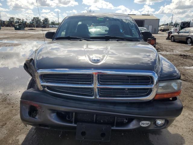 1D7GL32K34S541887 - 2004 DODGE DAKOTA SPORT GRAY photo 5