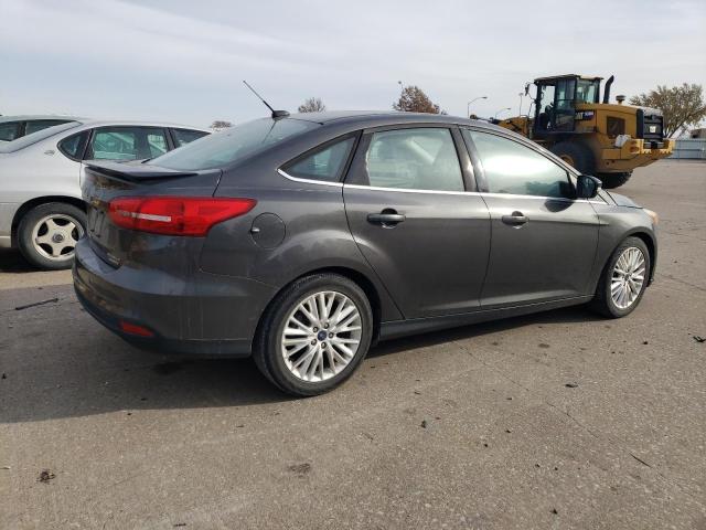 1FADP3J22GL314259 - 2016 FORD FOCUS TITANIUM GRAY photo 3