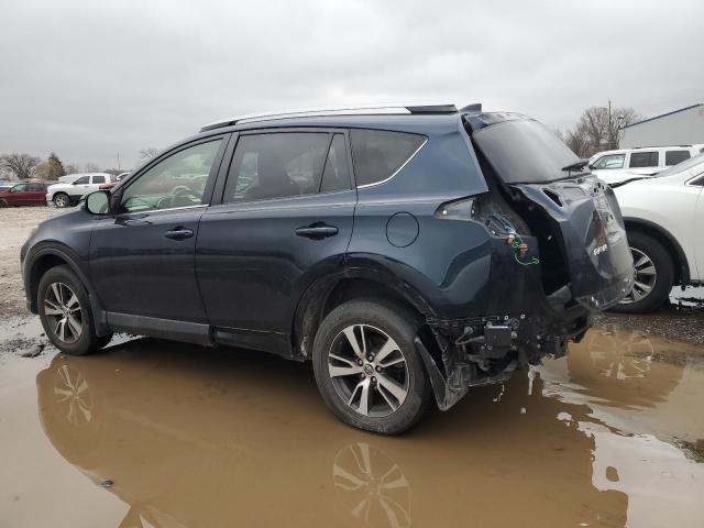 JTMRFREV5JJ254930 - 2018 TOYOTA RAV4 ADVENTURE BLUE photo 2