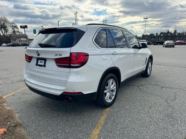 5UXKS4C59E0J59359 - 2014 BMW X5 XDRIVE35D WHITE photo 4