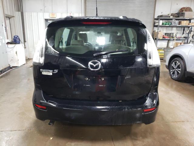 JM1CR293290346379 - 2009 MAZDA 5 BLACK photo 6