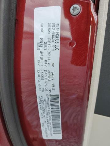 2C4RC1EG9KR706306 - 2019 CHRYSLER PACIFICA TOURING L PLUS BURGUNDY photo 13