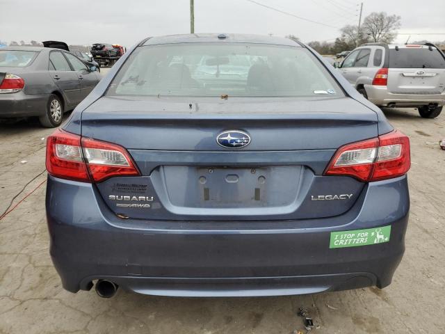 4S3BNBL67F3021800 - 2015 SUBARU LEGACY 2.5I LIMITED BLUE photo 6